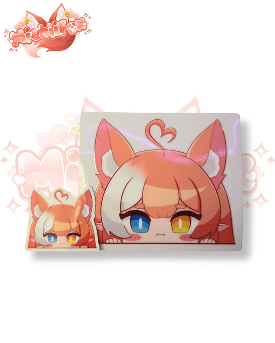 Peeker Decal 2" - $4.99