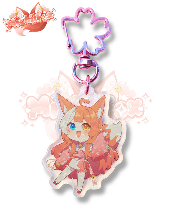 Acrylic Keychain - $10.99